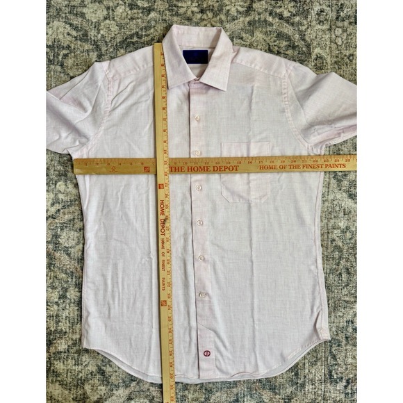 David Donahue Other - David Donahue 100% Cotton Button Down Pale Pink Long Sleeve Spring Easter L (B7)